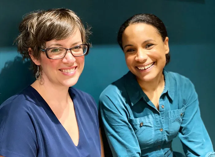 Lyndsey and Emma, founders of Holistic Sleep Coaching Program.