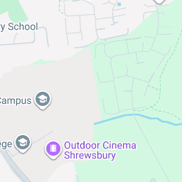 Map showing Shropshire, United Kingdom