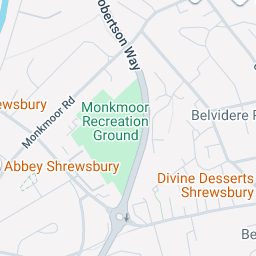 Map showing Shropshire, United Kingdom
